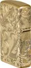 Zapalova? Zippo 1932 Tumbled Brass Armor Case s hlubokým Náhled obrázku produktu 4