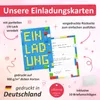Einladungen Bunte Bausteine inkl. Kuverts, 5 Stk. Produktbild-Vorschau 9