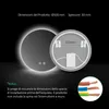 EMKE Specchio da bagno a LED Specchio da bagno con Anteprima dell’immagine prodotto 7