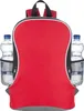 Rucksack mit Seitenfächern / aus Polyester / Farbe: rot Produktbild-Vorschau 2