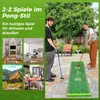 COSTWAY Set da gioco Golf Pong, tappetino putting green da Anteprima dell’immagine prodotto 6