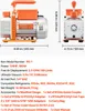SucceBuy pompa per vuoto con manometro, 3,5 CFM 99 L/min, Anteprima dell’immagine prodotto 7