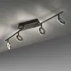LED-Strahler - Anthrazit - Weiß - Acryl - Stahl - 4-flammig Produktbild-Vorschau 6