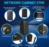 Extralink - szafa stojąca 19" 27U 600x1000 Czarna flat-pack Podgląd zdjęcia produktu 9