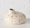 Kleine Blumenvase BLÜMI, mit zarten Blumen Produktbild-Vorschau 1