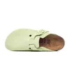 BIRKENSTOCK BOSTON SUEDE LEATHER Grün Produktbild-Vorschau 4