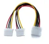 SYSTEM-S Cavo Molex a Y da 20 cm LP4 IDE da 4 pin a 2x Anteprima dell’immagine prodotto 2