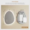 S'AFIELINA Badspiegel mit Beleuchtung 60×45cm LED Touch Produktbild-Vorschau 11