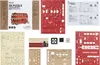 A collage of images showing a 3D wooden puzzle of a London double-decker bus, including the box, puzzle pieces, and instructions. Anteprima dell’immagine prodotto