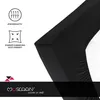 Müskaan Jersey Spannbettlaken 180x200 - 200x220 schwarz für Produktbild-Vorschau 2