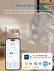 Meross Matter WLAN Steckdose mit Zeitschaltuhr (4x Stück) Produktbild-Vorschau 2