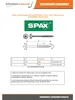 Spax Spanplattenschrauben Edelstahl A2 6x80 Gesamtgewinde Produktbild-Vorschau 6