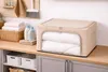 Großer Aufbewahrungs-Organizer 66L Beige für Bettwäsche Produktbild-Vorschau 4