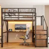 Hoogslaper 140 x 200 cm met bureau van 2 meter, Productafbeelding-voorbeeld 18