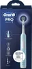 The image shows the packaging of an Oral-B Pro 1 electric toothbrush. Voir les images du produit