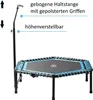 BODYCOACH Fitness trampolína 124 cm veľká skladateľná Náhľad obrázku produktu 2