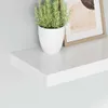vidaXL Scaffale galleggiante bianco 40x23x3,8 cm MDF Anteprima dell’immagine prodotto 4