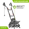 BRAST Motorhacke Gartenfräse Elektro | 1200 Watt | 40cm Produktbild-Vorschau 4