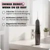 Zahnheld elektrische Munddusche Aquadent schwarz, kabellose Produktbild-Vorschau 4
