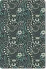 MuchoWow® Mauspad Mousepad Blumen - Blau - Muster 40x60 cm Produktbild-Vorschau 1