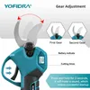 YOFIDRA Akku-Gartenschere bürstenlos 30mm Öffnung, 2 Gänge, Produktbild-Vorschau 5