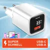 Caricatore USB a doppia porta, Tipo-C + A, 33 watt con Anteprima dell’immagine prodotto 2