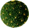 A spherical artificial plant decorated with small, warm white LED lights. Produktbild-Vorschau