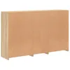 vidaXL Sideboard avec lampes LED Chêne Sonoma 162x37x100 cm Voir les images du produit 9