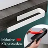 Bürstenking Handtuchhalter ohne Bohren – 33 cm – Produktbild-Vorschau 4