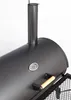 A close-up view of a black barbecue grill. Podgląd zdjęcia produktu
