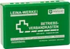 A green first aid kit with white text and symbols. Anteprima dell’immagine prodotto