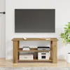 vidaXL Stojak pod telewizor Artisan dąb 100 x 40 x 50 cm Podgląd zdjęcia produktu 4