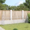 vidaXL Cage à poules argentée 400x100x190 cm Acier Voir les images du produit 3