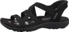 Skechers Slip-Ins: Reggae Slim  Sandalen Plat - Zwart - Voir les images du produit 3