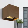 LED Wandleuchte, Up & Down, Holzoptik, wetterfest, L 10 cm Produktbild-Vorschau 8