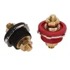 2 kusy 3/8in Thru Panel Battery Clamp 250A Black Red Náhľad obrázku produktu 3