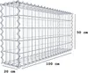 Gabione 100 cm x 50 cm x 20 cm (L x H x T), Maschenweite 5 Produktbild-Vorschau 2