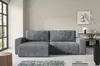 Furnisell Ecksofa L Form Cord Sofa "FANO", Grau Produktbild-Vorschau 1