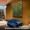 Mur végétal Festive Revêtement mural au look de Noël 50 x Voir les images du produit 5