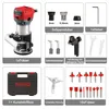 TEENO Défonceuse 800W 13000-33000 t/mn avec boîte Voir les images du produit 7