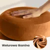 Pufa otwierana ze schowkiem welurowa 42 cm SNUGGO Miedziana Podgląd zdjęcia produktu 6