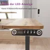 Radlove 160cm L-desk regolabile elettricamente in altezza, Anteprima dell’immagine prodotto 8