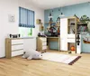 Scrivania Angolare B16 CLP SINISTRA OAK ARTISAN BIANCO con Anteprima dell’immagine prodotto 3