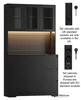 Armoire de cuisine - Grand buffet avec plan de travail - Voir les images du produit 1