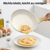YASHE Bratpfanne mit Antihaftbeschichtung, 24 cm, Pfanne Produktbild-Vorschau 2