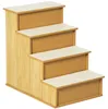 PawHut huisdieren trap, hondentrap, 4-treden kattenladder Productafbeelding-voorbeeld 1