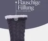 Haussocken (Grau / 2 Paar) Damen mit Teddyfutter - Produktbild-Vorschau 4