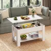 Couchtisch Höhenverstellbar und Ausziehbar, Couchtisch Holz Produktbild-Vorschau 2
