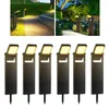 6 kusů LED solárních lamp pro venkovní solární osvětlení se Náhled obrázku produktu 1