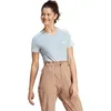 ADIDAS W 3S T-Shirt Damen blau M Produktbild-Vorschau 3